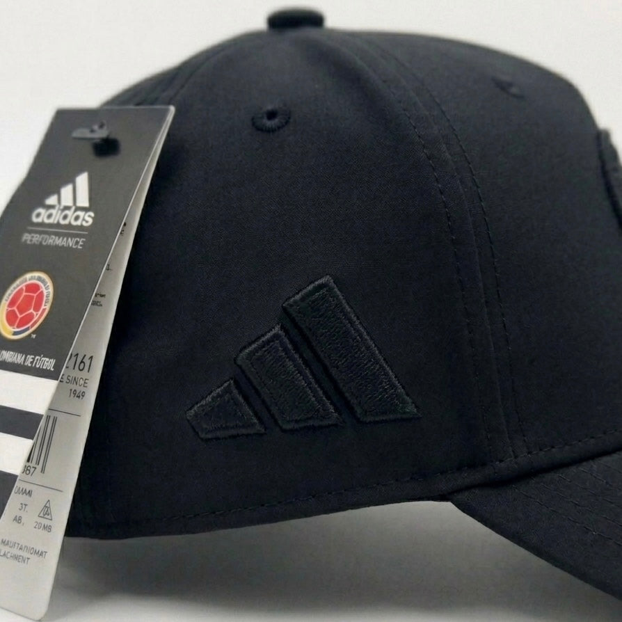 Gorra Negra Oficial Colombia | Adidas × Federación | Edición Mundial 2026