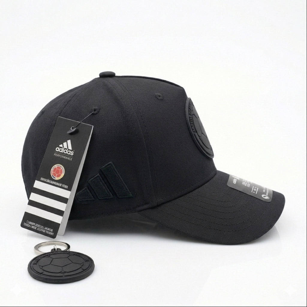 Gorra Negra Oficial Colombia | Adidas × Federación | Edición Mundial 2026